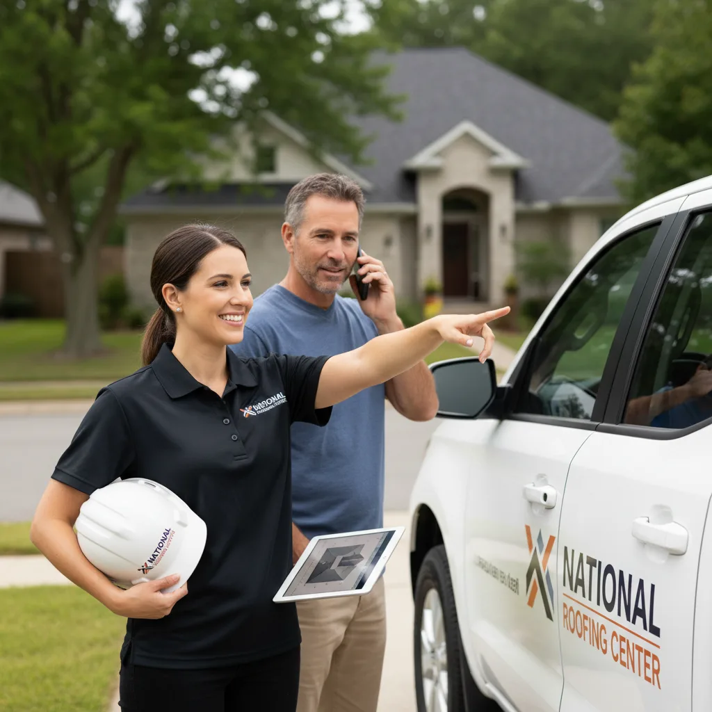 National Roofing Center customer support in Sterling